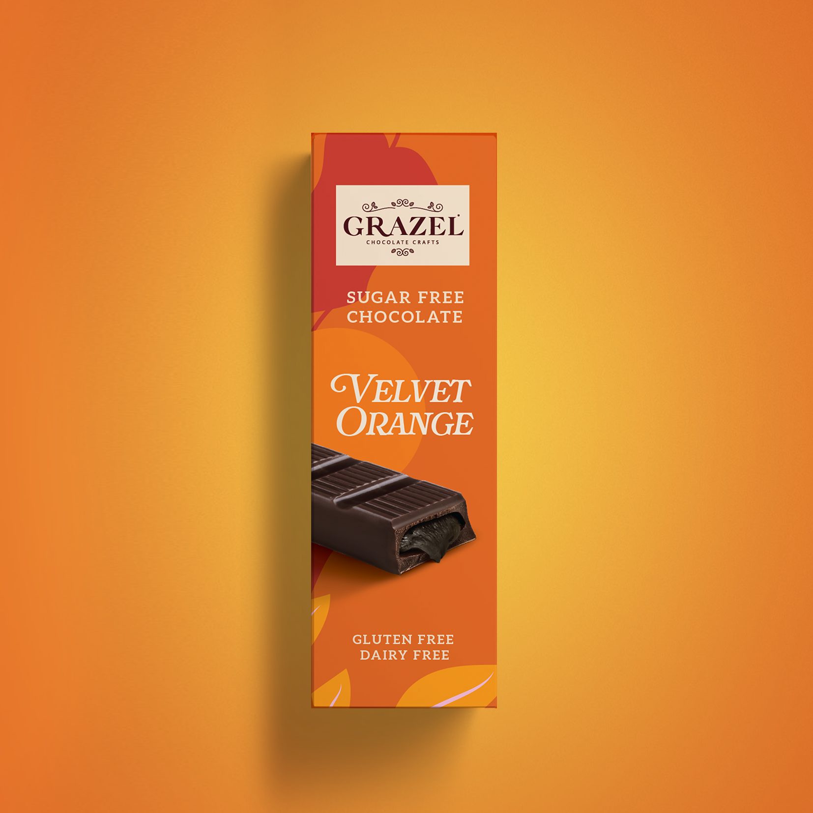Sugar free Dark chocolate Velvet Orange – Grazel