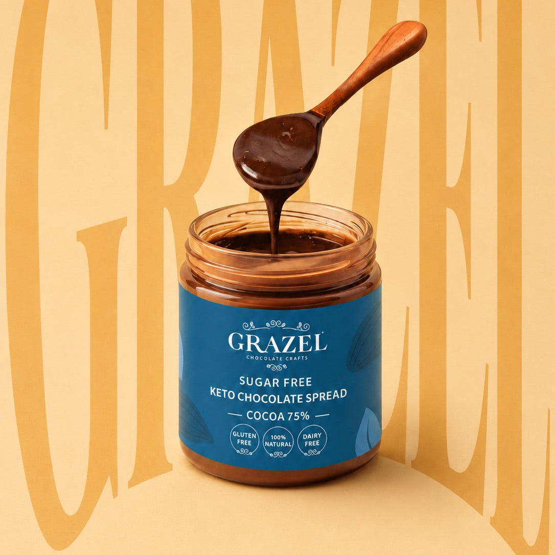 Sugar Free keto Dark Chocolate Spread