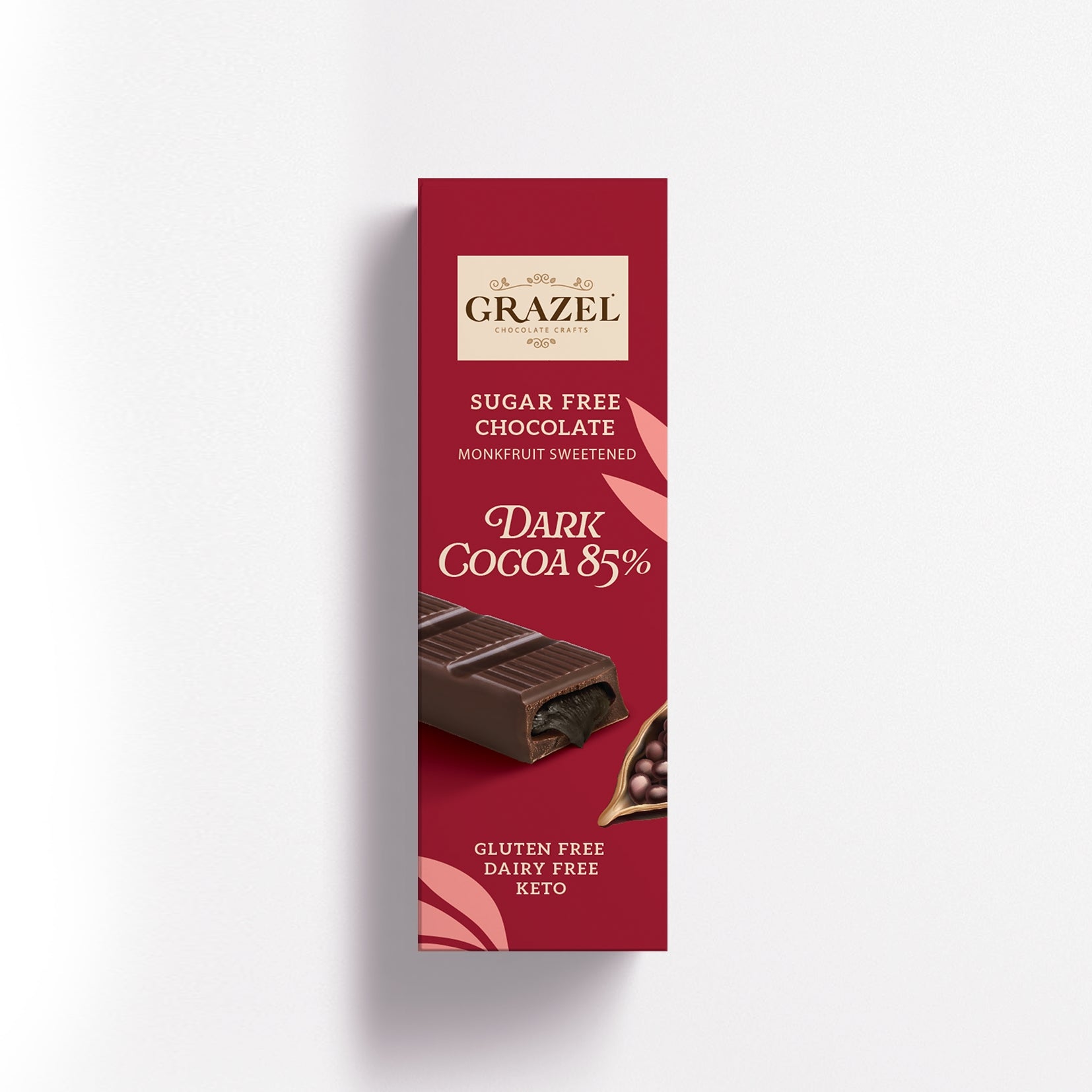 Sugar free Dark Cocoa 85% Chocolate